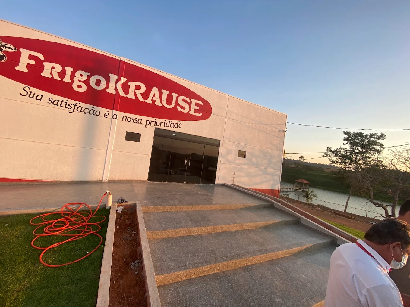 Fachada do FrigoKrause em Alta Floresta D'Oeste